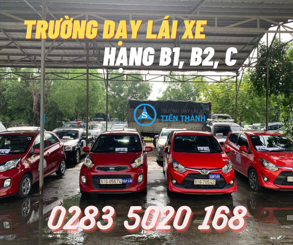 các khoá học tại trường Tiến Thành - trực thuộc Sở GTVT (1)